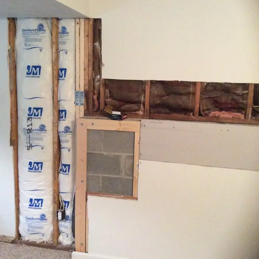 Wall insulation replacement during Structural Drying in Socorro